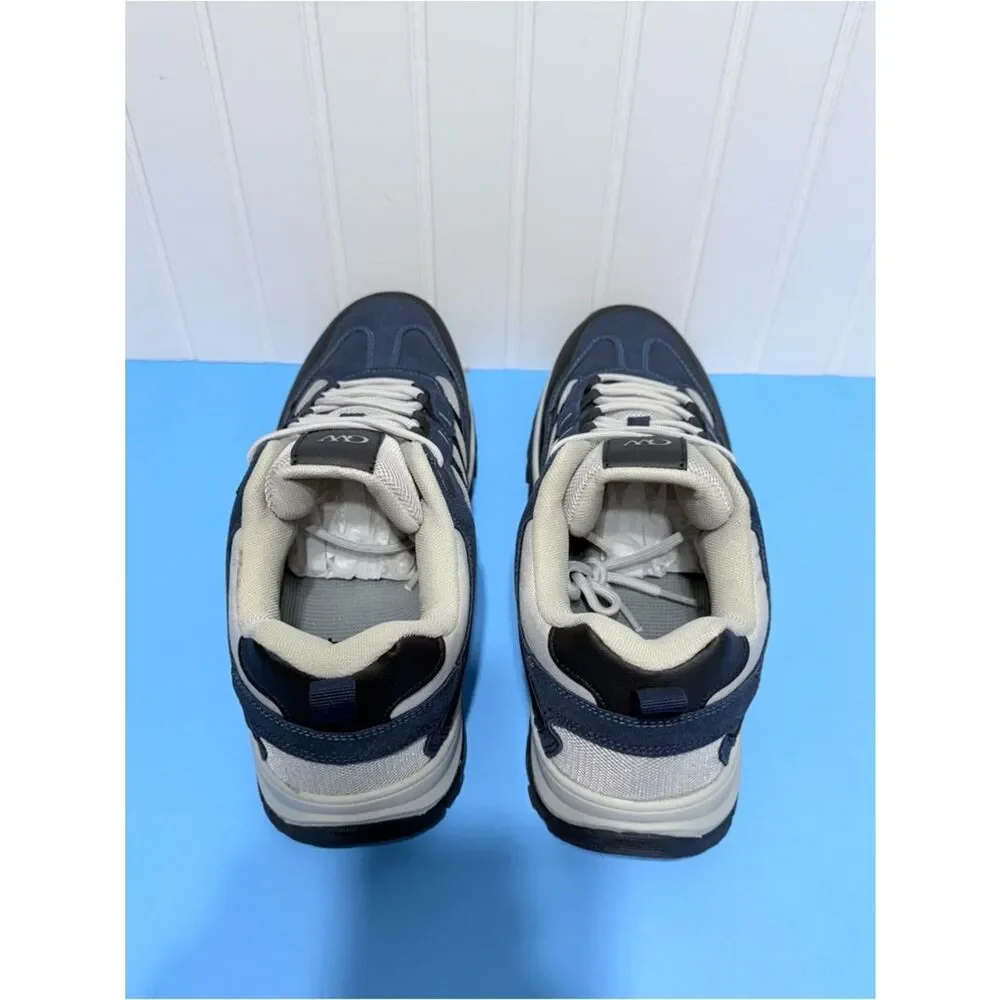 G-West Men's Navy and Gray Sneakers Size 12